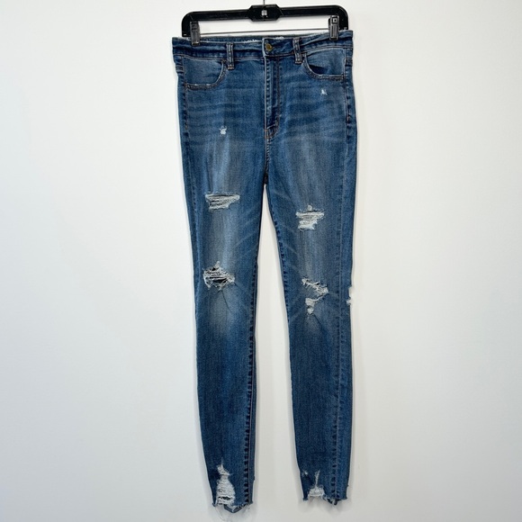 American Eagle Outfitters Denim - AMERICAN EAGLE Super Stretch Highest Rise Denim Jeggings
